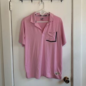 GUC Puma pink polo shirt! Size S